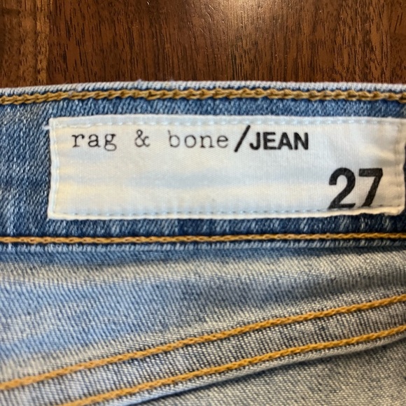 Rag & Bone High Rise Cropped Jeans - Picture 3 of 3